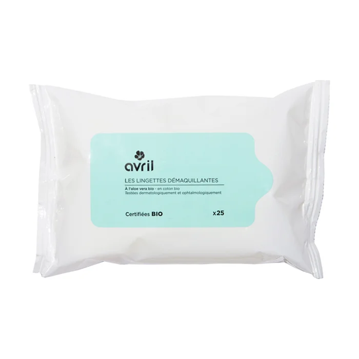 Make-up entfernen Tuch – Bio Cetified 25 Einheiten