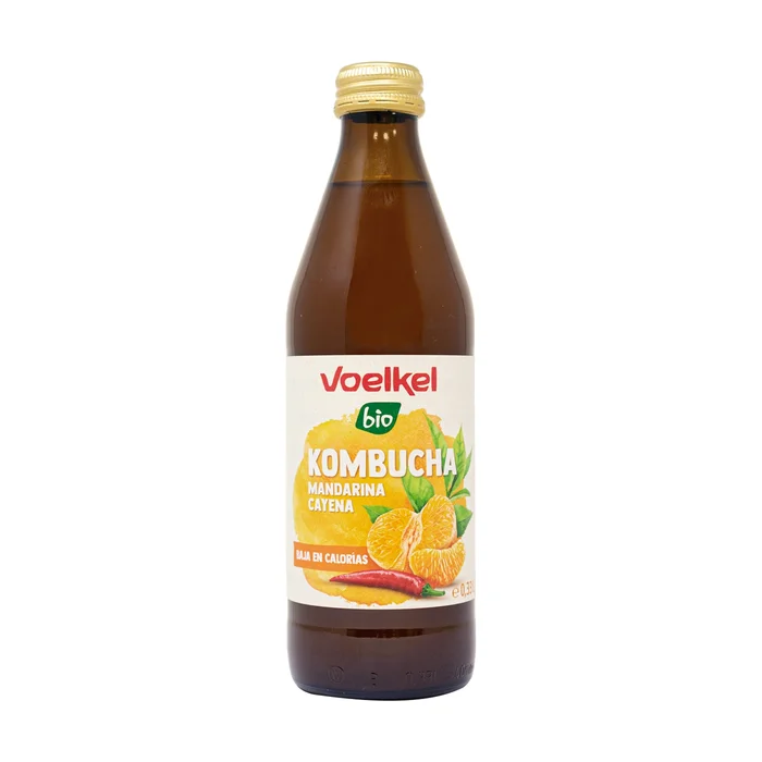 Mandarinen- und Cayennepfeffer-Kombucha 330 ml (Mandarine)