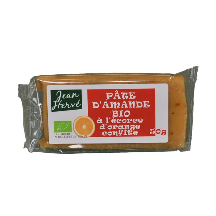 Mandelpaste mit kandierter Orangenschale 50 G