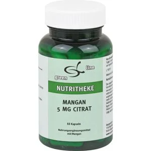 MANGAN 5 mg Citrat Kapseln 60 St