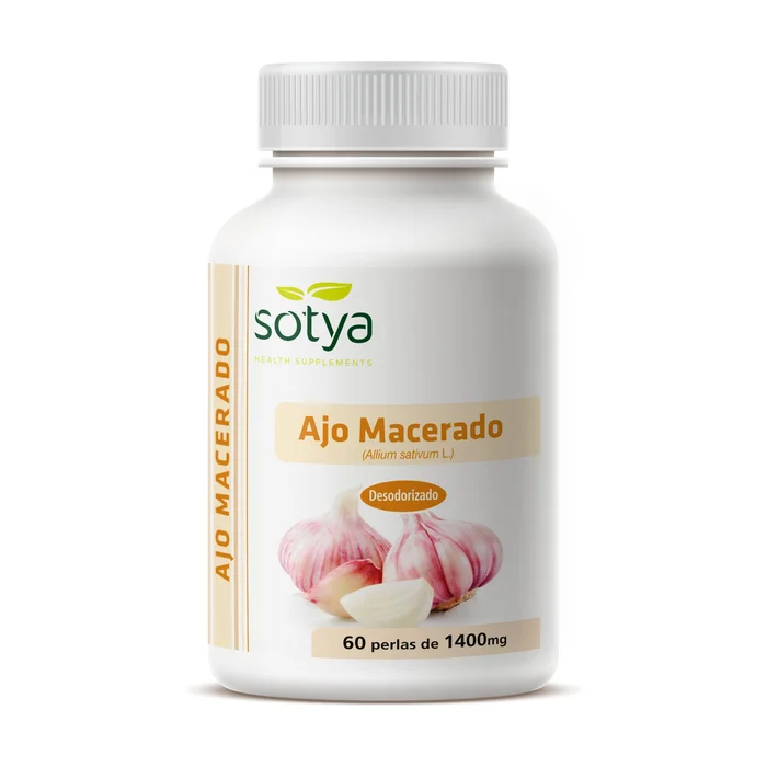 mazerierter Knoblauch 60 Perlen