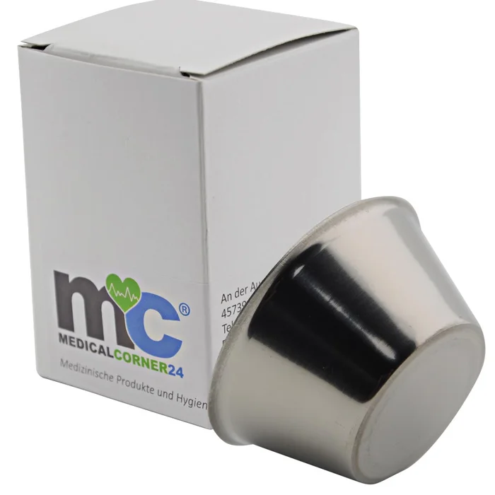 MC24 Medizinbecher, Edelstahl, graduiert, 30 ml, 1 St
