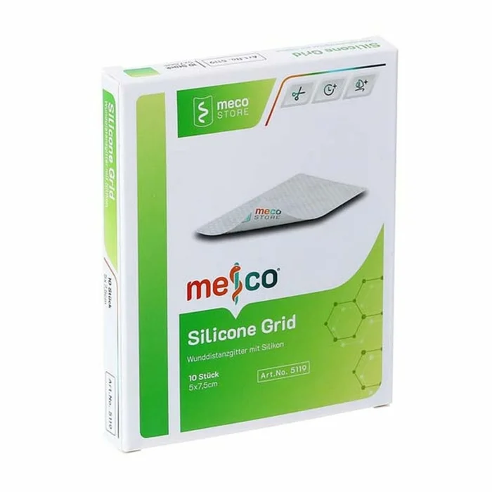 Meco Silicone Grid 5X7.5Cm – (10 St) – PZN 17616403