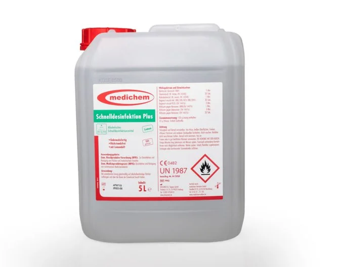 medichem Schnelldesinfektion plus Lemon 5.0 L | Mit Lemonduft