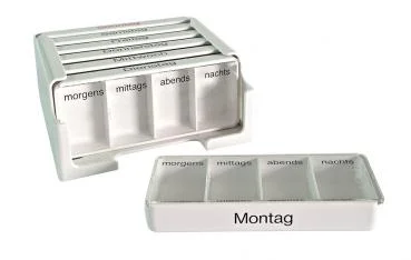 Medikamentdosierer (MEDI 7), weiß