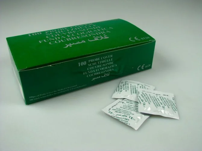Medizinalkondome Ø 34 mm, einzeln eingesiegelt, Deckel-Box