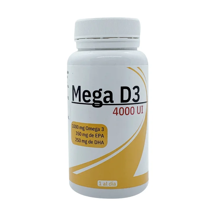 Mega D3 4000UI 60 Perlen