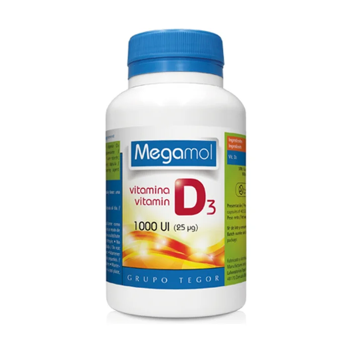 Megamol Vitamin D3 1000ui 100 Kapseln