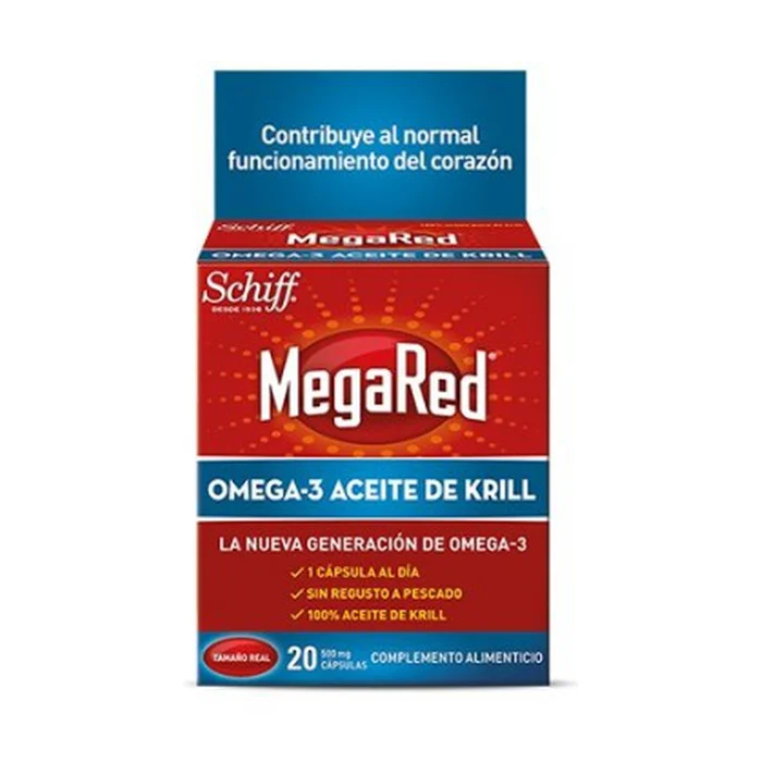 MegaRed Omega 3 Krill Öl 60 Kapseln