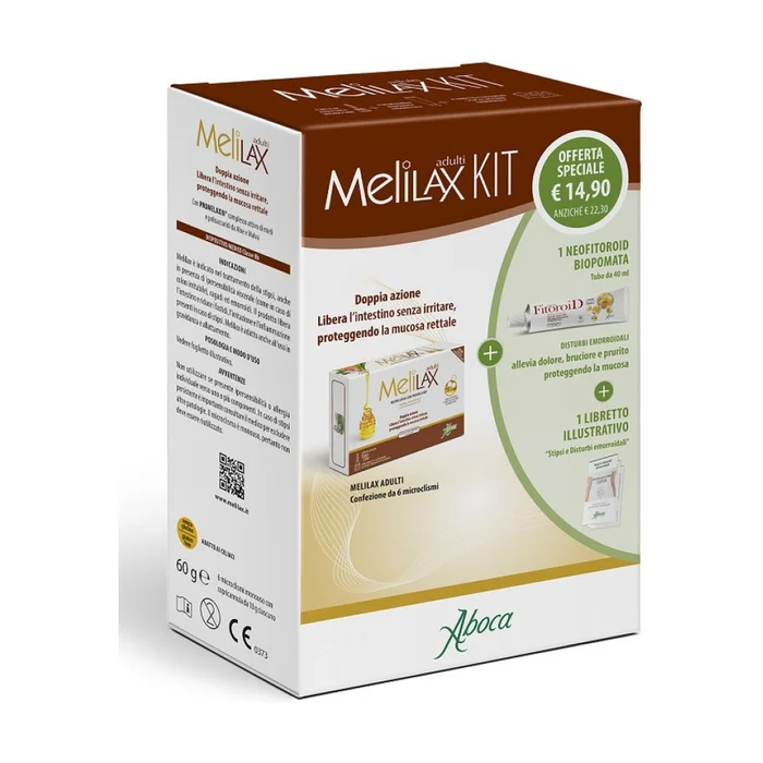 Melilax Kit 6 Miscro-Einläufe + 1 Neofitoroid-Biopomata