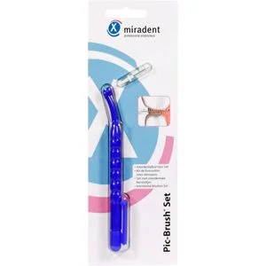 MIRADENT Interd.Bürste PIC-Brush 1er Set blau 1 St