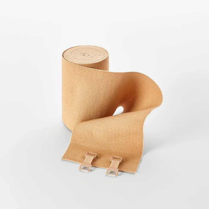miro-longelast Langzugbinden 7 m x 8 cm hautfarben 8 Stück