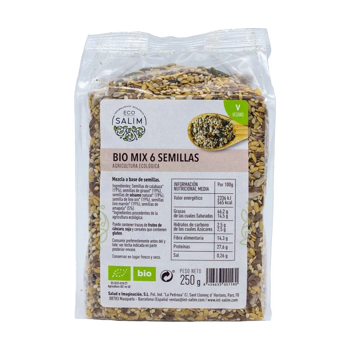 Mischen Sie 6 Bio-Samen 250 G