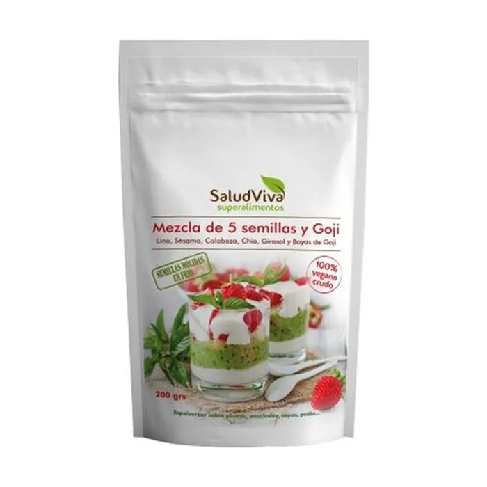 Mischung aus 5 Samen und Goji 200 G