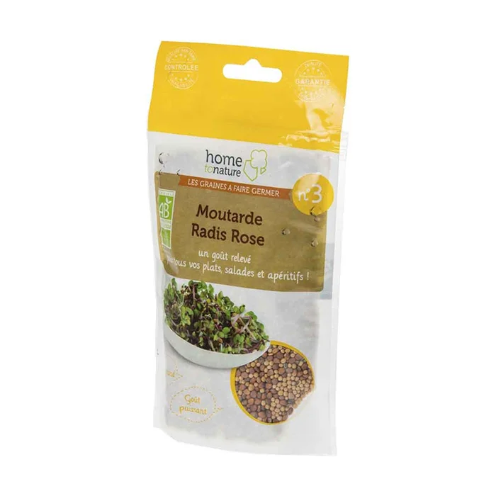 Mischung Nr. 3: Senf, Bio-Rettich 150 G Pulver