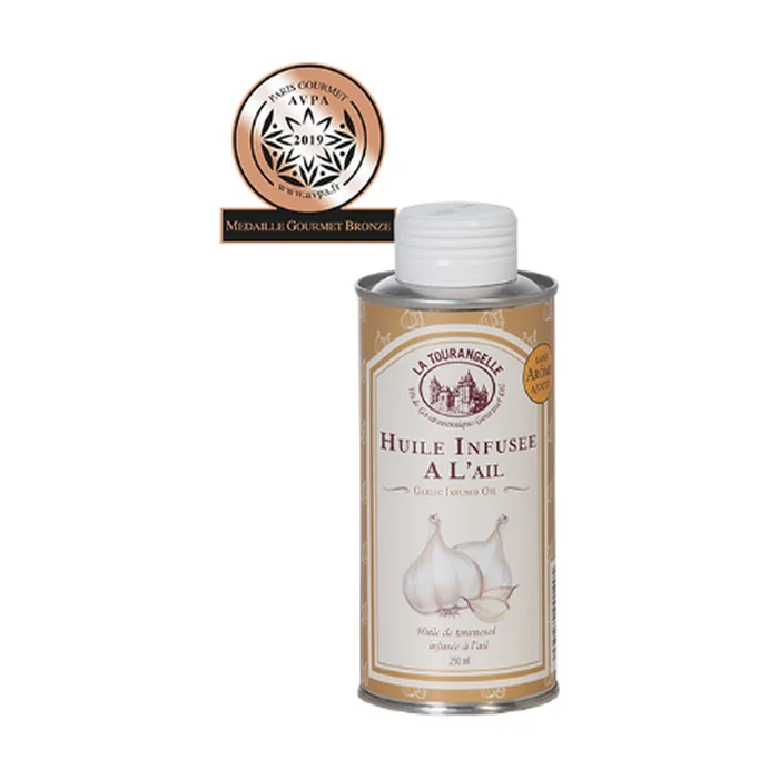 Mit Knoblauch angereichertes Öl 250 ml Öl