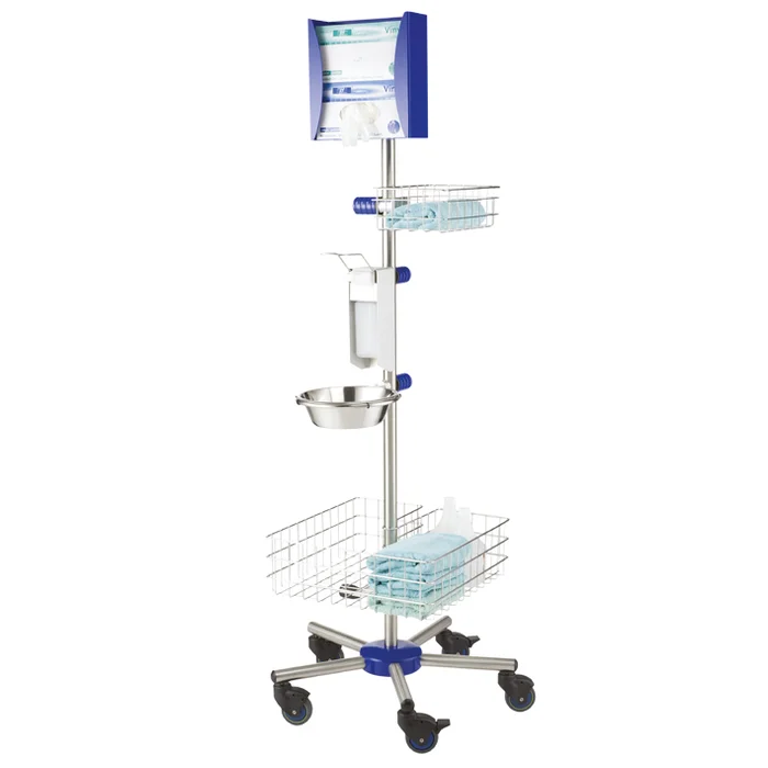 mobiles Hygienecenter, ultramarinblau