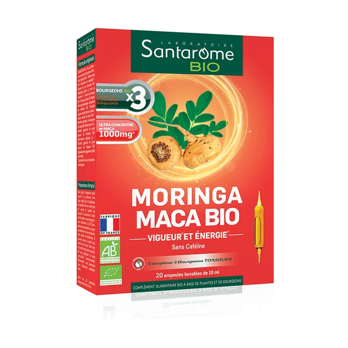 Moringa Maca Bio 20 Ampullen