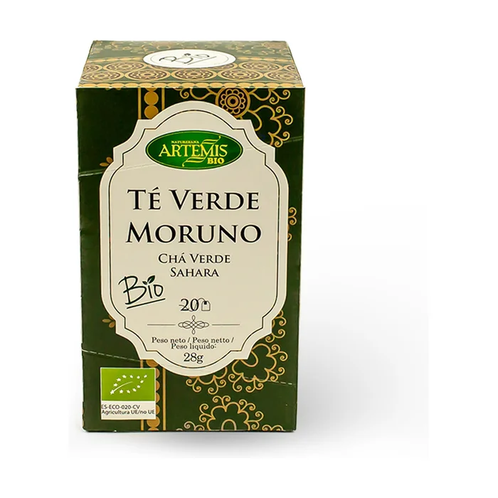 Moruno Grüner Tee 20 Einheiten à 1.4G
