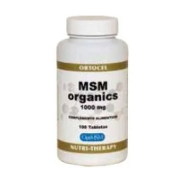 Msm Organics 100 Kimprimenrt à 1000mg