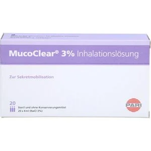 MUCOCLEAR 3% NaCl Inhalationslösung 20X4 ml
