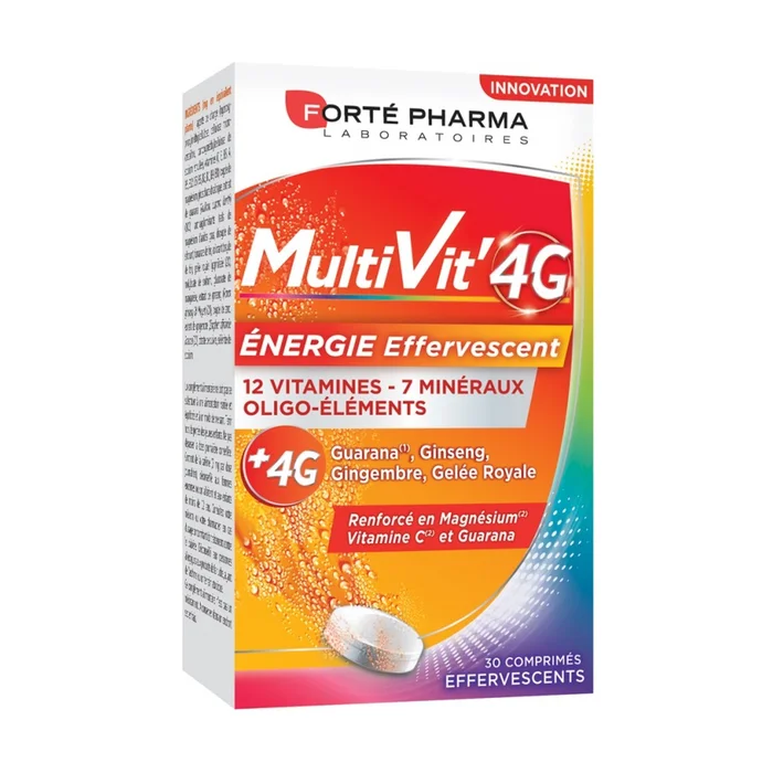 Multivit 4G Brauseenergie 30 Brausetabletten