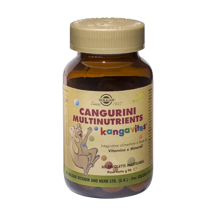 Multrinährstoffe Kängurus 60 Tablets (Tropisch)