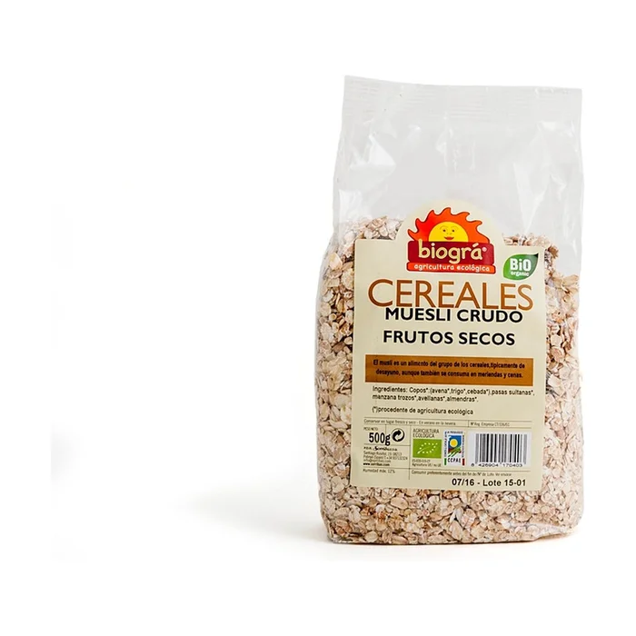 Müsli Nüsse Raw Eco 500 G