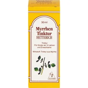 MYRRHEN TINKTUR Hetterich 30 ml