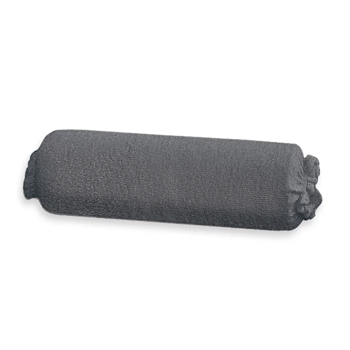 Nackenrollenbezug aus Frottee graphit für 40 cm Rollen
