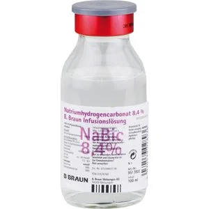 NATRIUMHYDROGENCARBONAT B.Braun 8,4% Glas 100 ml