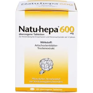NATU HEPA 600 mg überzogene Tabletten 100 St