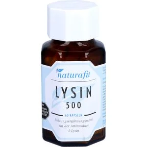NATURAFIT Lysin 500 Kapseln 60 St