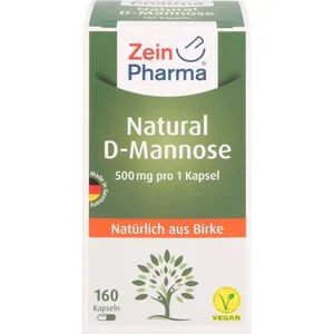 NATURAL D-Mannose 500 mg Kapseln 160 St