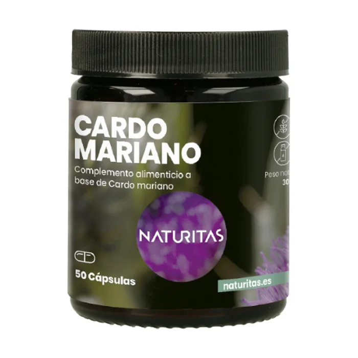 Natürlicher Mariendistelextrakt 12.375 mg 50 Kapseln