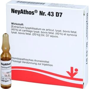 NEYATHOS Nr.43 D 7 Ampullen 5X2 ml