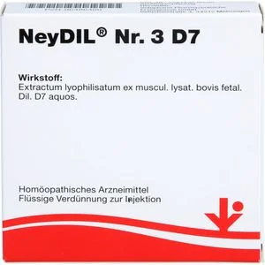 NEYDIL Nr.3 D 7 Ampullen 5X2 ml