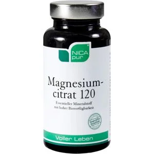 NICAPUR Magnesiumcitrat 120 Kapseln 60 St