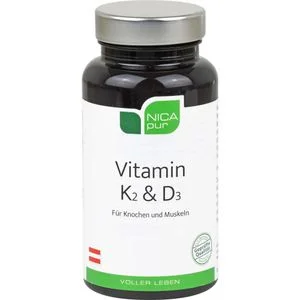 NICAPUR Vitamin K2 & D3 Kapseln 60 St