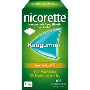 NICORETTE 2 mg freshfruit Kaugummi 105 St