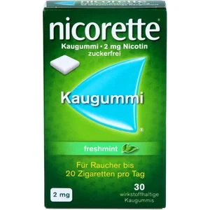 NICORETTE 2 mg freshmint Kaugummi 30 St