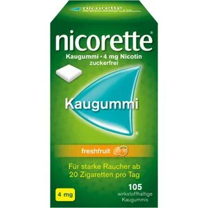 NICORETTE 4 mg freshfruit Kaugummi 105 St
