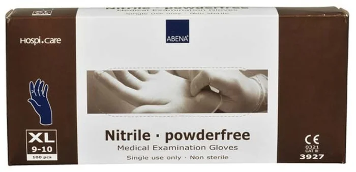 Nitril-Handschuhe X-Lang Puderfrei X-Large – (100 St) – PZN 04651013