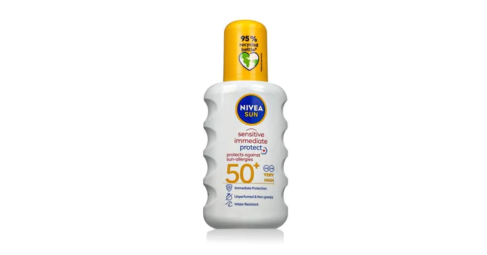 Nivea Sun Protect & Sensitive Sun Lotion SPF 50+ 200 ml