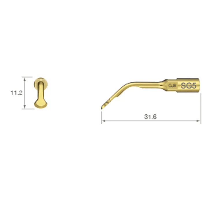 NSK VarioSurg Ansatz SG5 – Schaber