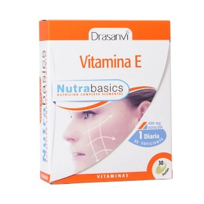 Nutrabasics Vitamin E. 30 Perlen