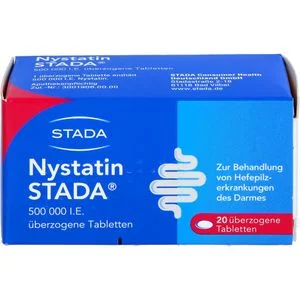 NYSTATIN STADA 500.000 I.E. überzogene Tab. 20 St