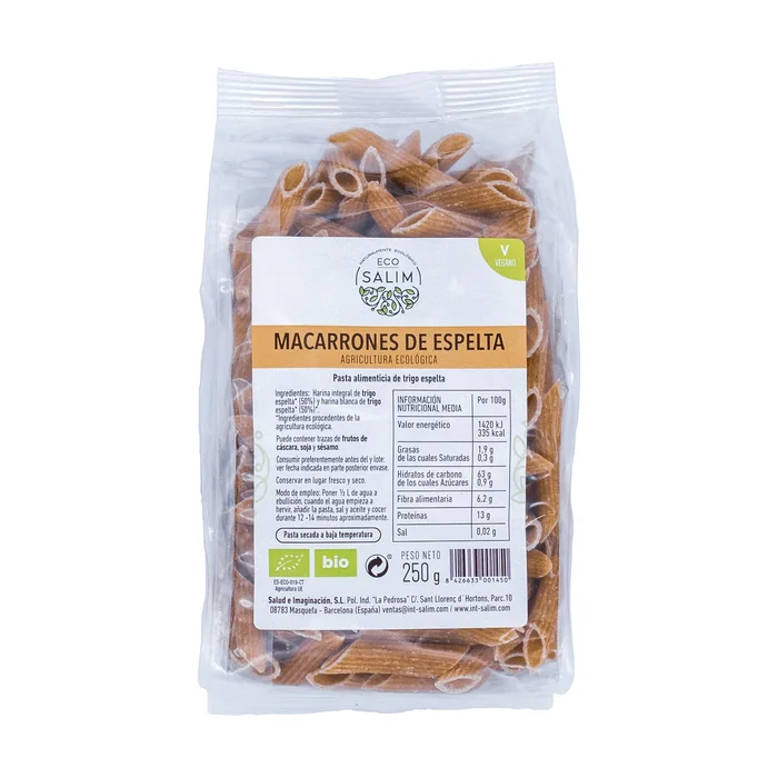 Öko Dinkel Makkaroni 250 G