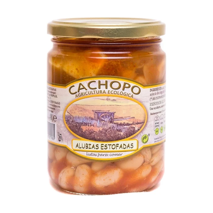 Öko-Gedünstete Bohnen 400 G
