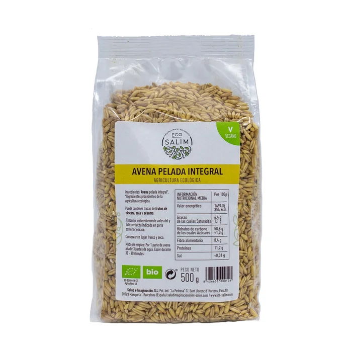 Öko-geschälter Hafer 500 G